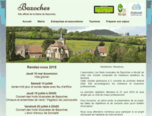 Tablet Screenshot of bazoches.net
